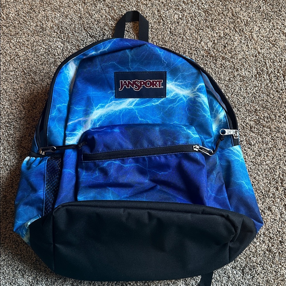 NWOT Jansport Electric Blue Backpack